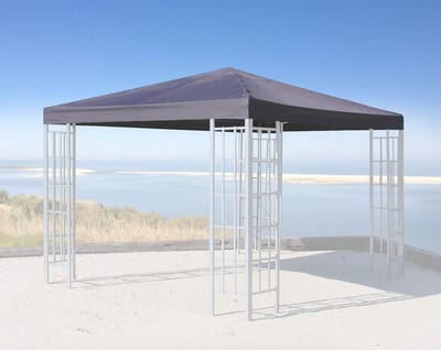 Vervangend dak voor paviljoen 3x3 meter Antraciet Grijs