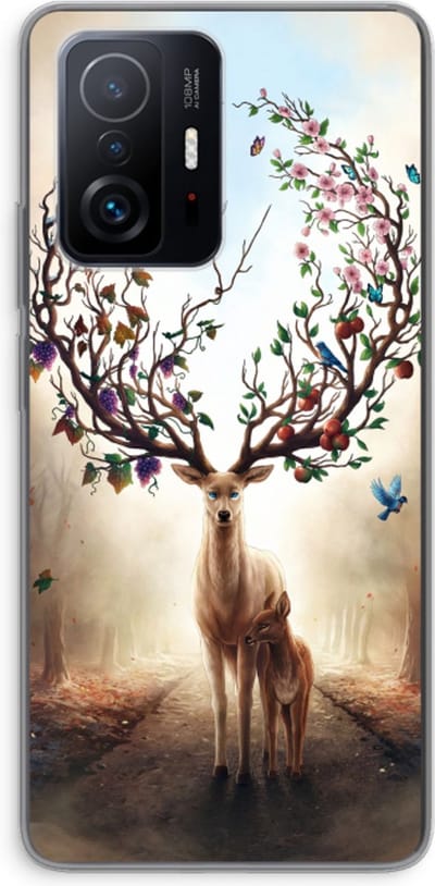 Case Company® - Hoesje geschikt voor Xiaomi 11T Pro hoesje - Seasons Change - Soft Cover Telefoonhoesje - Bescherming aan alle Kanten en Schermrand