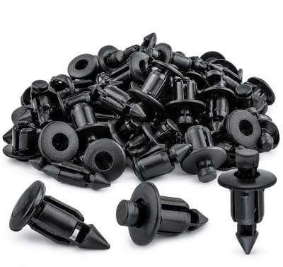 Rivets van plastic 6mm voor bevestiging en montage, ideaal voor diverse klussen en projecten