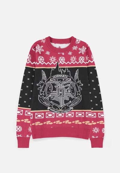 Harry Potter Kersttrui -M- Hogwarts Multicolours