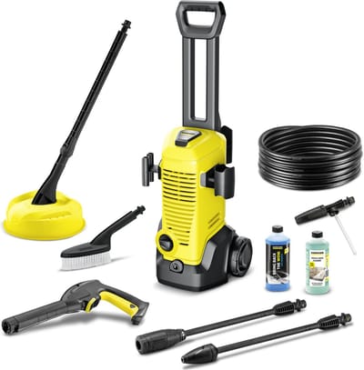 Kärcher K3 Home & Car Hogedrukreiniger - 120 bar - Wateropbrengst 380 l/u - Prestatie 25m²/h - 1600W - Incl. Home Kit