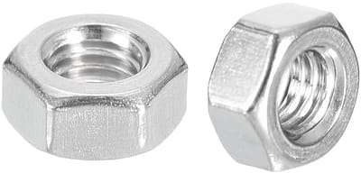 Byshayne - Set van 25 Zeskantmoeren M8 x 1 mm van Roestvrij Staal voor Doe-Het-Zelf Projecten