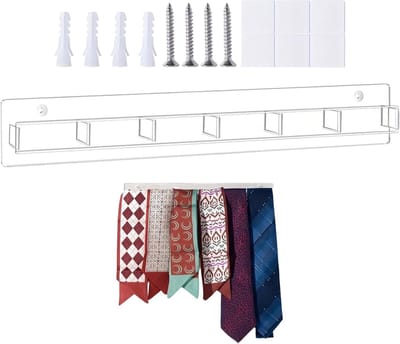Zonnebril Organizer - Brillenrek Muur - Ruimte Ordenen - Stevig Acryl - 6 Paar Capaciteit - Transparant