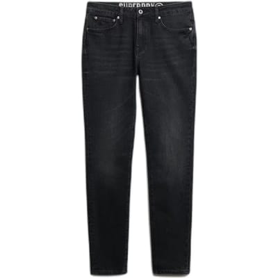 Superdry Vintage Skinny Fit Spijkerbroek Zwart 30 / 30 Man