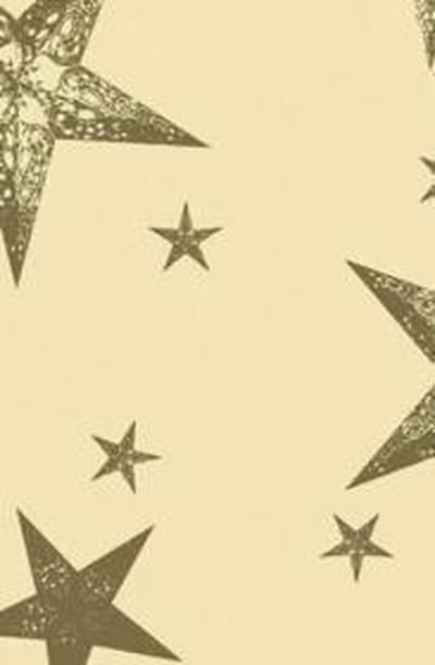 Duni 3-in-1 rol 40x480 cm My Star Cream feestdagen wegwerp tafelkleed voor 12 placemats of 4 tête-à-tête tafelkleden of 1 tafelloper