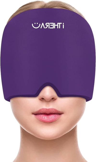 Migraine muts slaapmasker - verlichting bij hoofdpijn en ontspanning