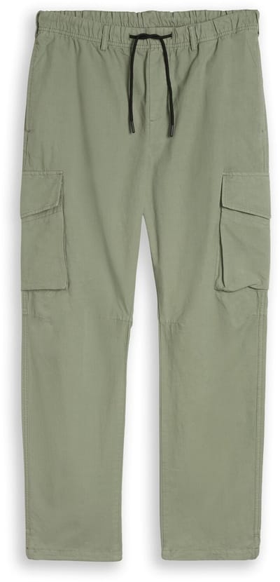 Tom Tailor Denim - TTLOOSE katoenen cargobroek - Maat XL - Sea Spray