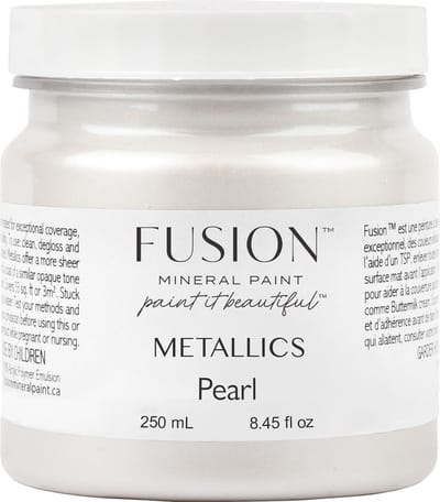 Fusion Metallic Paint - Meubelverf - Acrylverf - Pearl - parelmoer - 250 ml