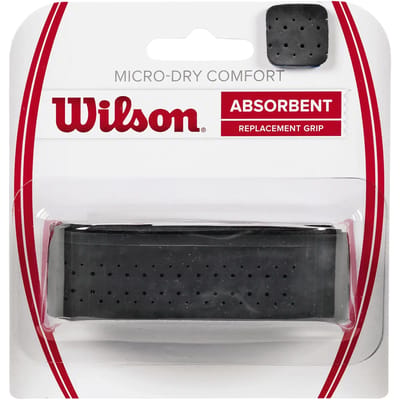 Wilson Micro-Dry Comfort Tennis / Padel Basisgrip Zwart