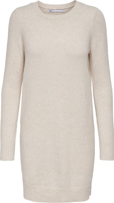 ONLY ONLRICA LIFE L/S O-NECK DRESS KNT NOOS Dames Jurk - Maat M