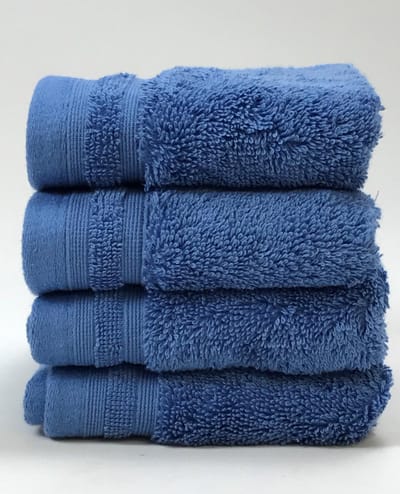 Maui gastendoek Deep Sea Blue blauw (per 4 stuks verpakt)