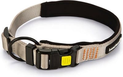 Beeztees hondenhalsband Parinca Premium grijs 60-65 x 3 cm