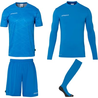 Set kinderkeeperstrui, -short en -sokken Uhlsport Prediction