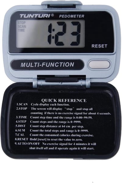 Digitale Stappenteller - Loop Tracker - Dagelijkse Training - Toont Tijd Calorieën Beweging - 3 x 6 x 4 cm