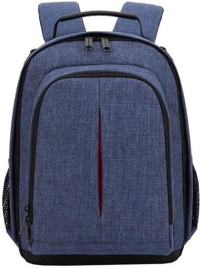 Cameratas Rugzak - Fototas Schoudertas - Veilig Vervoeren - Waterdicht Oxford Materiaal - 23x15x37cm - Zwart