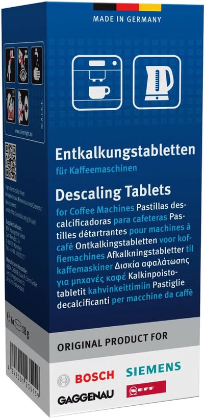Bosch - Ontkalkingstabletten - 6 stuks