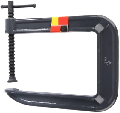Dailygoods- Klem Robuust - C-klem - Houtbewerking - Verstelbaar - Schokbestendig - Dikte 100 mm / Diepte 185 mm