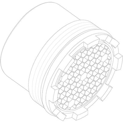 Ideal Standard Beluchter CACHE, TT M16,5X1, 5l/min., A962708NU