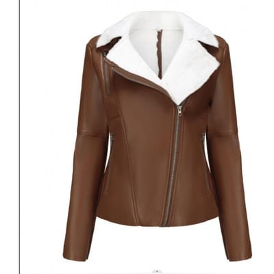 Nieuwe Herfst en Winter Velours Leren Jas voor Dames, Warme Jas met Lange Mouwen en Kraag, Europese en Amerikaanse Casual Jas voor Forenzen 3XL