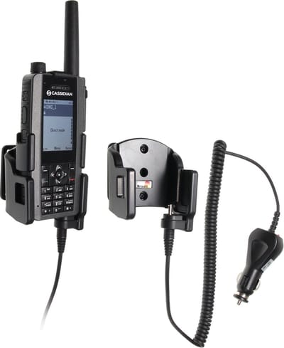 Brodit 530806 houder Actieve houder Tweewegsradio Zwart