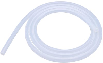 slang, transparante rubberen slang voor huishouden, drinkwater, industrie, 20 mm ID x 26 mm OD, 3 mm wanddikte, 2 meter lang