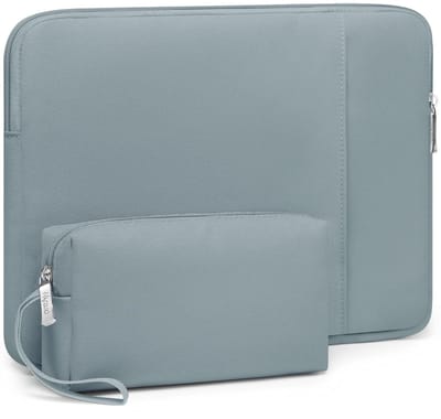 Dailygoods - HYZUO 13,3-14 Inch Laptophoes Tas Set voor MacBook Pro 14 M5/M4/M3/M2/M1 Pro/Max A3426 A3427 2026-2021, MacBook Air/Pro 13,3, 13,5"-13,8" Surface Book/Laptop, Notebook Hoes 13,3" HP Dell, Asblauw
