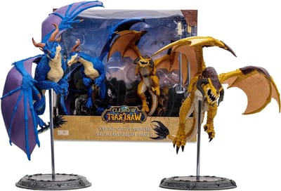 Fantasiedieren Figuren - Draken Set - Verzamelen Speelgoed - Gedetailleerde Schaalmodellen - 1:12 Schaal - Meerkleurig