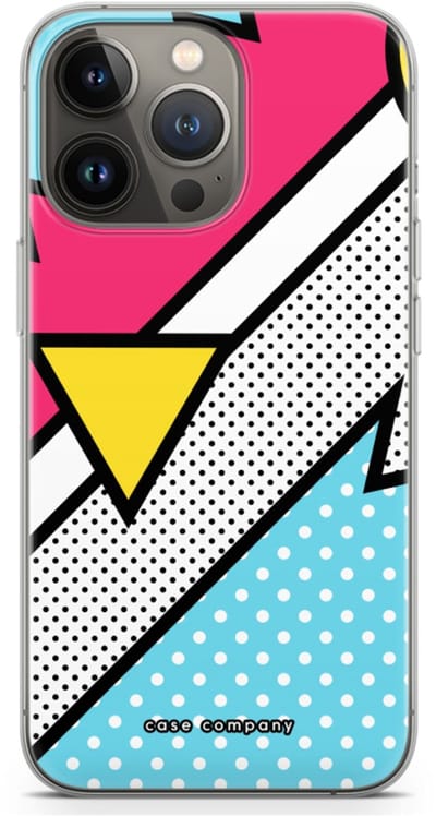 Case Company® - Hoesje geschikt voor iPhone 13 Pro hoesje - Pop Art #3 - Soft Cover Telefoonhoesje - Bescherming aan alle Kanten en Schermrand