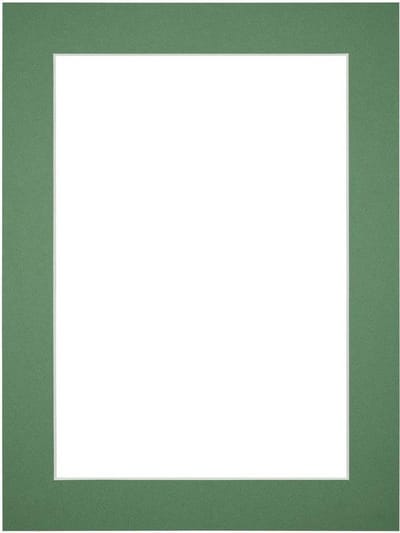 Passe-Partout Fotomaat 40x50 cm - Lijstmaat 45x60 cm - Groen Bos - Museumkarton - Fotolijst niet inbegrepen