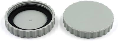 Winterafdekset voor Zwembaden - 2 Pools Winterstoppen met Bijpassende Seals en Winterkap voor Intex en Bestway Zwembaden (Grijs)