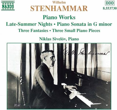 Niklas Sivelov - Stenhammar:Piano Works (CD)