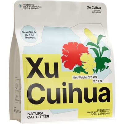 Xu Cuihua plantaardig kattenbakvulling (originele geur) 2,5 kg
