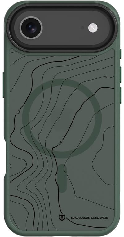 Tactical iPhone Air MagForce Hyperstealth Sika Cover – Hoesje met Losse Klikbare Knoppen – Forest Green