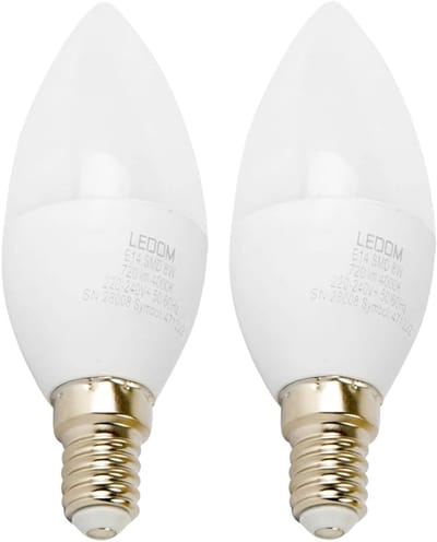 LED line LITE LED Kaarslamp C37 E14 - 8W (vervangt 60W) - 720lm - Ø37mm - 230V - Energiezuinig - 2 stuks