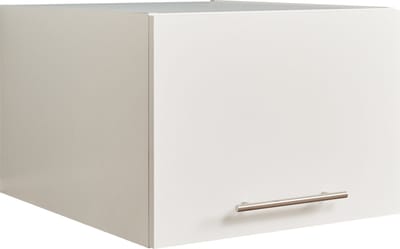 Interiax WASHWALL 'Mary' Wasmachine Bovenkast Wit - Met 1 openslaande deur- 38x50x67.5 cm