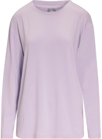 Essenza Denna Uni Top Lange Mouw Purple heather - S