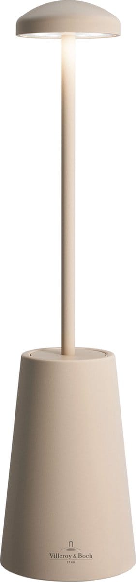 Villeroy & Boch tafellamp Siena | Zand | Oplaadbaar | Spatwaterdicht