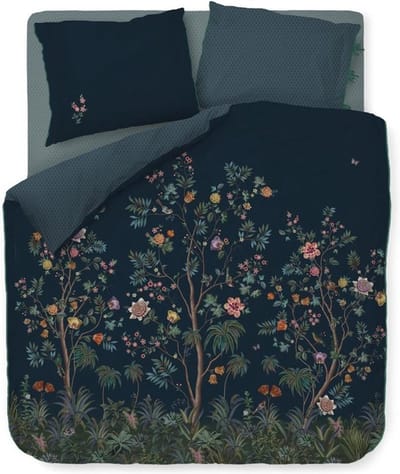 Pip Studio Dekbedovertrek Il Paradiso Dark Blue 1 persoons