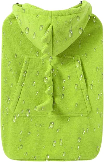 Draagzakhoes Baby - Beschermcape Baby - Buiten Wandelen - Winddicht Ademend - 76 x 63 cm - Groen