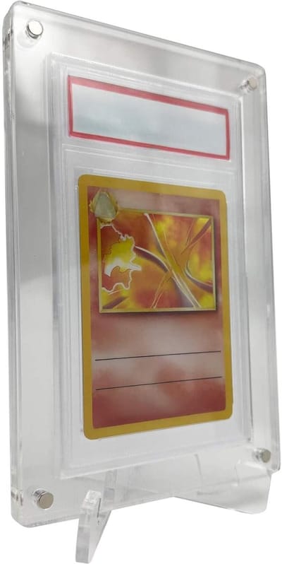 Acryl Display Case - Kaarthouder Beschermhoes - Verzamelobjecten Beschermen - UV Bescherming - 2.5 x 3.5 inch - Transparant