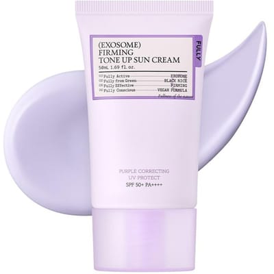 [COMPLETEMENT] Crème Solaire Raffermissante Éclaircissante aux Exosomes SPF 50+ PA++++ 50ml white