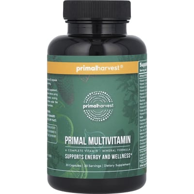 Primal Harvest, Primal multivitamine, 30 capsules