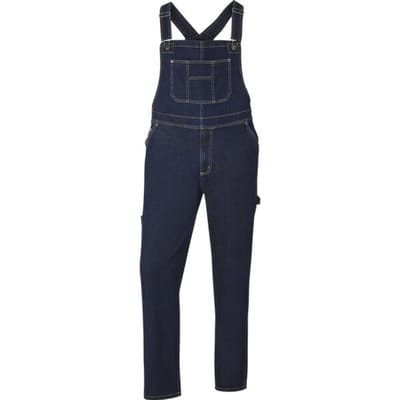 Jan Vanderstorm herren Tuinbroek - 54 - blauw - Plus Size