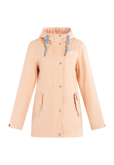 Schmuddelwedda Regenjas bridgeport Dames Pastel Perzik-280