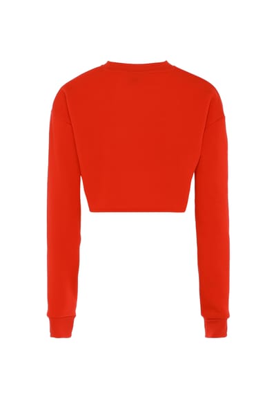 Mymo Sweatshirt Dames rood