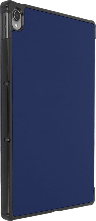 Avizar Hoesje Geschikt voor Lenovo Tab P11 en P11 Plus Dun Design met Standfunctie, Blauw