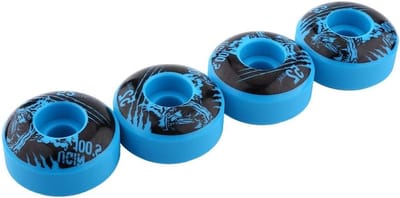 Set van 4 Skateboard Wielen van Hoogwaardige PU, 52mm x 30mm, Perfect voor Longboarden en Basis Skateboarding