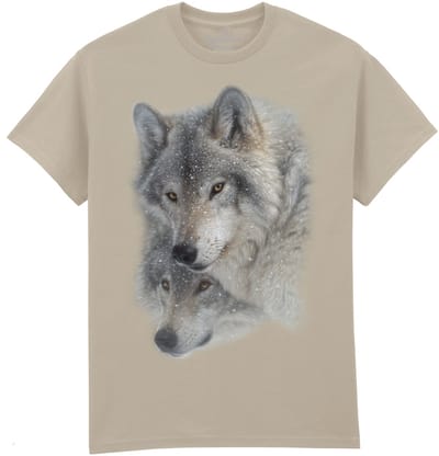 Wolf Wolven Wild Devotion - Wolves The Coloured House T-shirt M