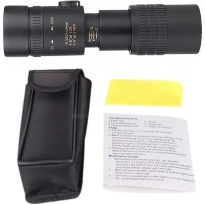 10-300X Zoom Krachtige Verrekijker Lange Afstand Professionele Monoculaire Telescoop HD Hoge Kwaliteit BAK4-Prisma's Draagbaar voor Kamperen