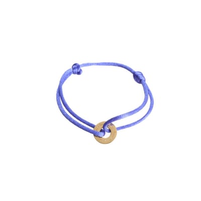 Go Dutch Label - B1847-3 - Dames armband - OneSize - Zilver/Paars